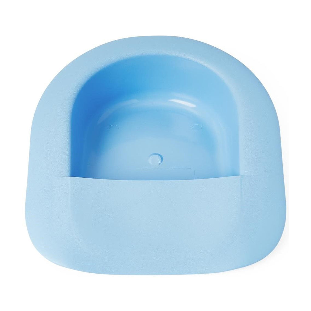 Medline Autoclavable Mega Fracture Bedpans Blue 4Ct