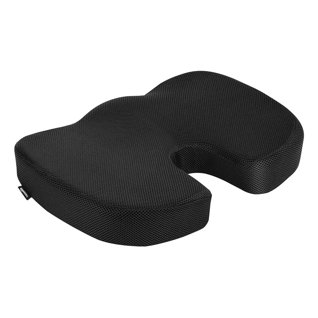 Amazon Basics Memory Foam Seat Cushion for Office Chair, Black