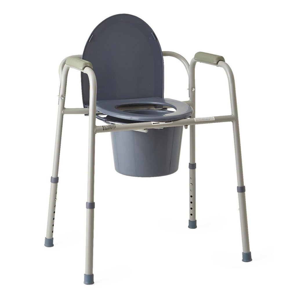 Medline Steel Bedside Commodes