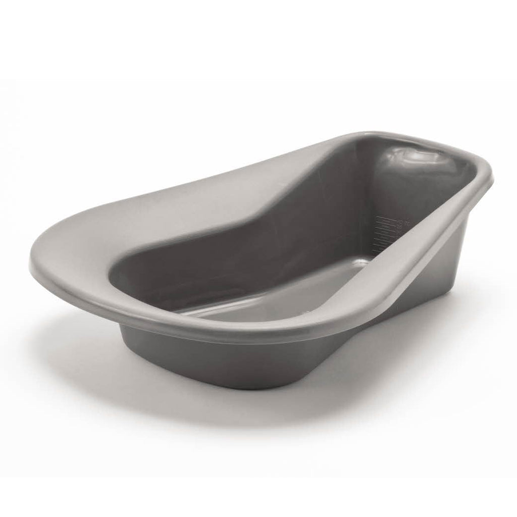 Medline Graphite Color Stack-A-Pan Bedpans 50Ct