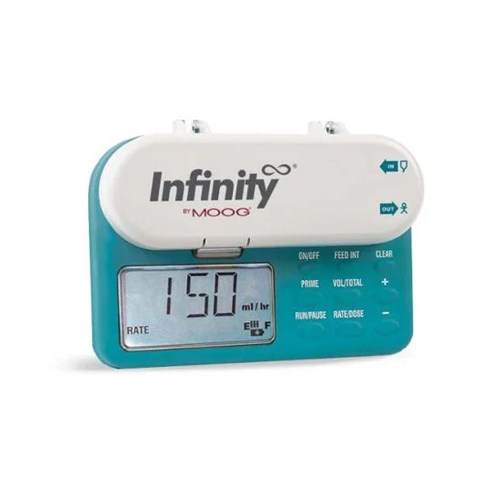 Moog EnteraLite Infinity Enteral Feeding Pump w/Charger, Clamp, & Manual